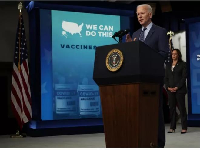 O governo do presidente Joe Biden anunciou a destinação de vacinas a países que enfrentam surto de covid-19 