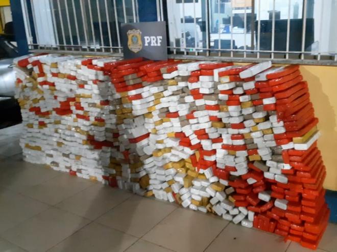 Se negociada, a droga apreendida poderia render R$760 mil aos traficantes 