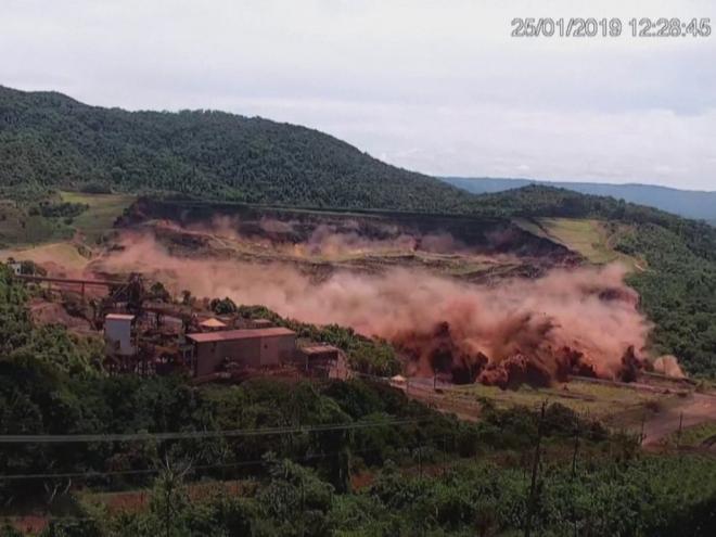 No rompimento da barragem, em 25/1/2019, na Mina Córrego do Feijão, 270 pessoas morreram