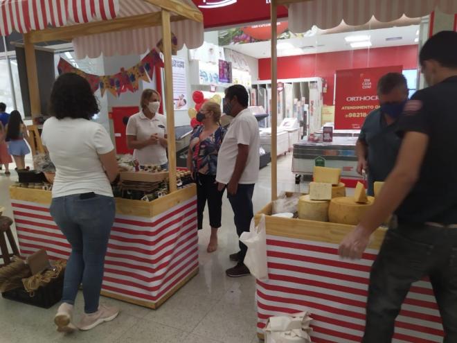 Quitandas serão oferecidas no Shopping Vale do Aço