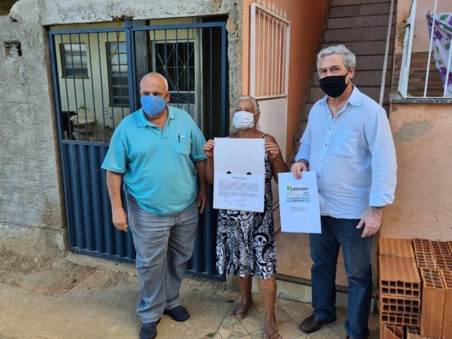 Andrea Dias é uma das moradoras beneficiadas na primeira etapa do programa