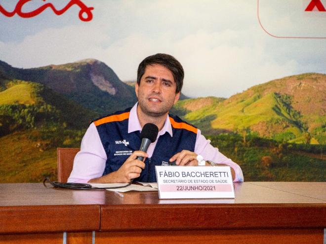 A informação foi divulgada pelo secretário de Estado de Saúde, Fábio Baccheretti
