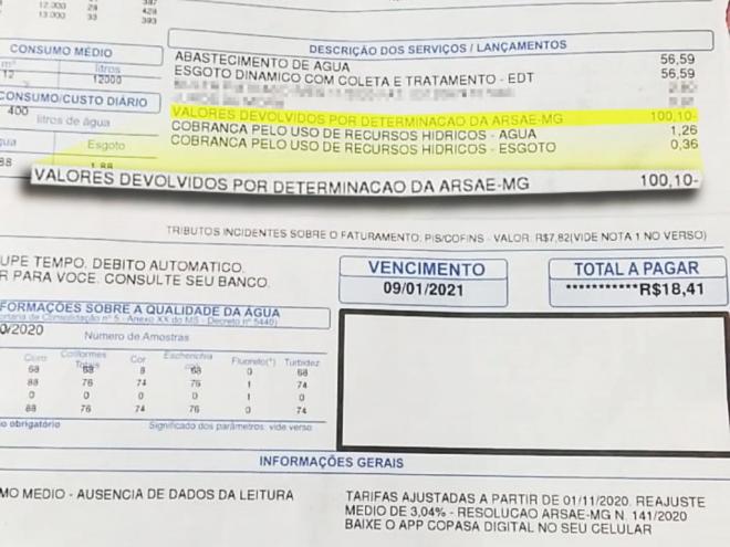 Em média, queda será de 1,52% na conta de água; tarifa para serviço de esgoto será unificada