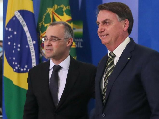 O advogado-geral da União, André Luiz de Almeida Mendonça, foi indicado por Bolsonaro para assumir vaga no STF 