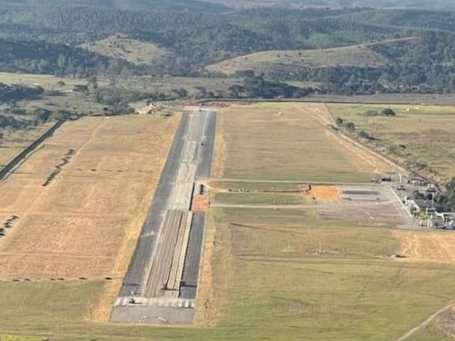 A previsão é que a obra no Aeroporto Regional seja entregue em agosto deste ano 