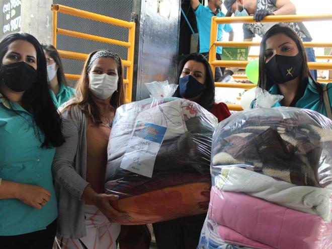 Somente em Ipatinga foram arrecadadas dez mil peças, que foram doadas a entidades da cidade