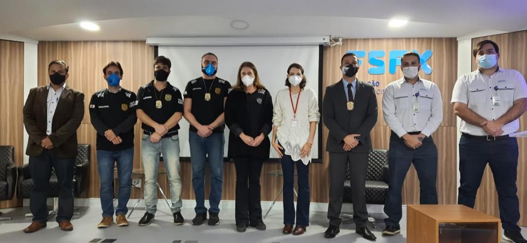 Equipe da Polícia Civil foi ao HMC falar sobre protocolo de atendimento humanizado às vítimas de violência sexual 