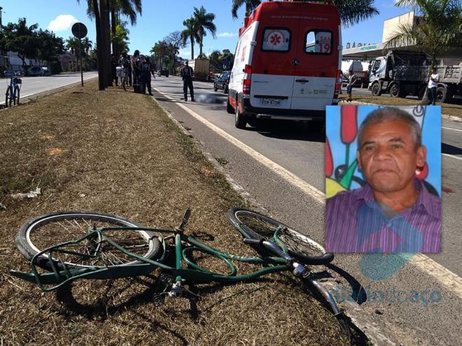 Orlando Rosa tinha 68 anos e morreu ao ser atropelado por um caminhão-boiadeiro