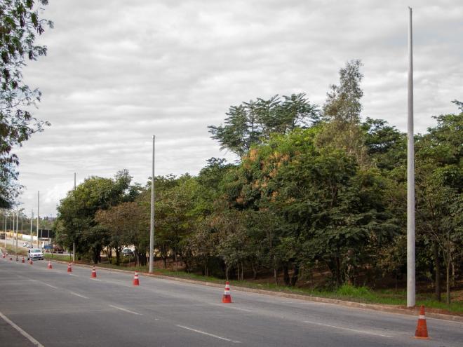 Trecho na entrada de Ipatinga, pelo contorno rodoviário da BR-381 será iluminado 