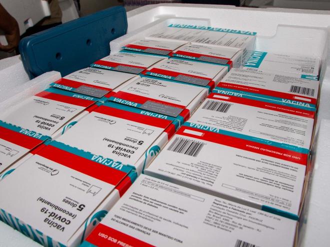 O novo lote que será enviado aos municípios conta apenas com vacinas da AstraZeneca 