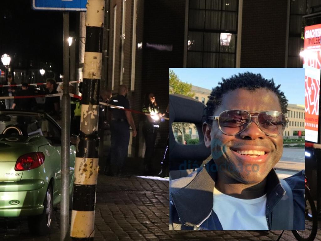 Marcos Coelho, que morava na Holanda há 20 anos, estava neste carro conversível