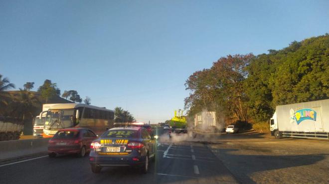 No estado do Espírito Santo, foram verificados pontos de bloqueio em Viana, João Neiva e Cachoeiro de Itapemirim, no começo da manhãs, mas estradas foram liberadas