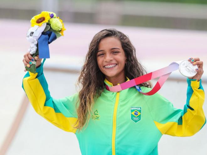 Rayssa Leal é do estado do Maranhão e tem 13 anos
