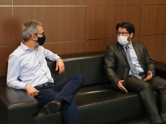 Prefeito Douglas Willkys fez convite ao governador em maio, quando eles se reuniram em Belo Horizonte