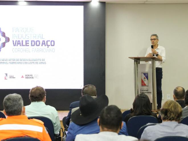Zema destacou que o novo empreendimento será vetor de desenvolvimento local e regional, motivando a chegada de novos investimentos, criando novos postos de trabalho e aumentando a arrecadação para o Vale do Aço