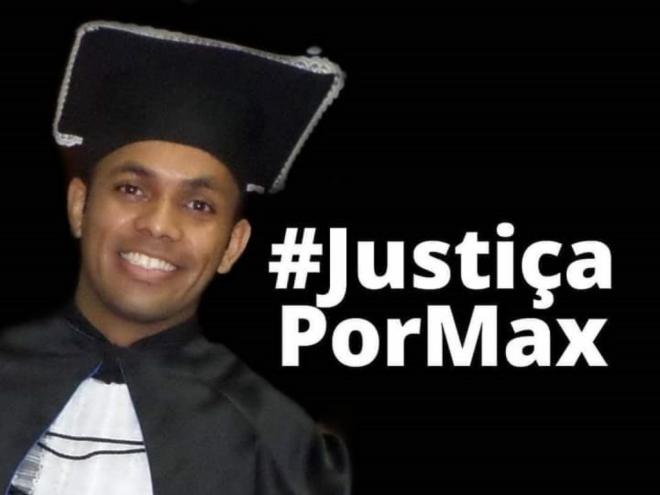 Max está preso desde o dia 15 de julho e familiares alegam que ele é inocente da acusação de roubo 