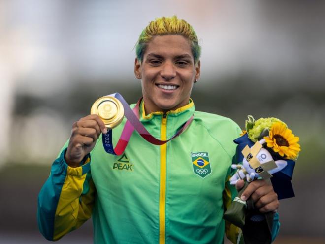 Com o ouro de Ana Marcela, o Brasil bateu o recorde que vinha desde Pequim 2008