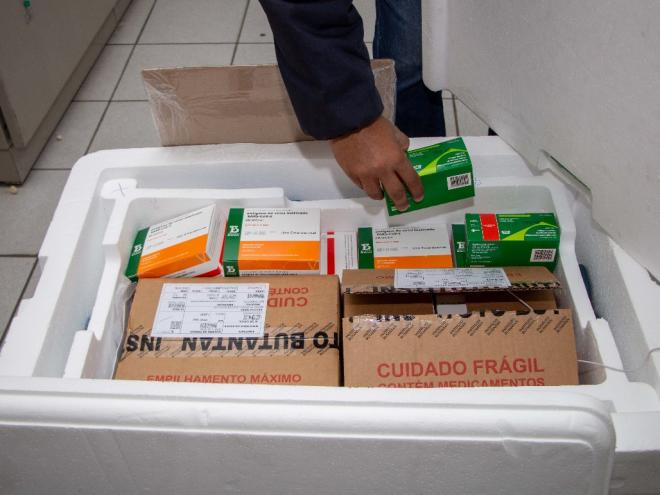 Esse novo lote conta com as vacinas Astrazeneca, Coronavac e Pfizer