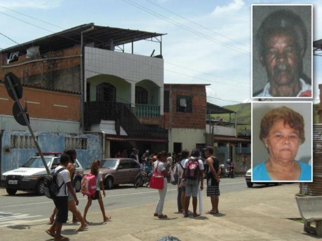 O carro atingiu José Raimundo Rodrigues, de 78 anos e Luzia Júlia Rodrigues, de 71 anos, que não resistiram aos ferimentos, além de outros três pessoas