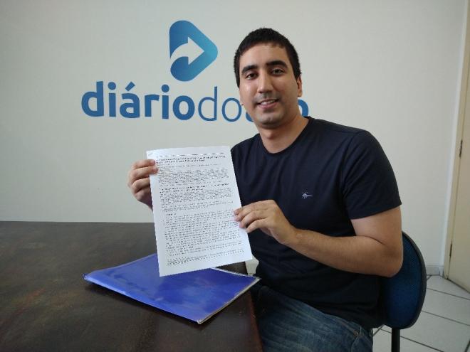 Gustavo Carolino é autor do estudo científico que serviu como base para a criação do Projeto de Lei nº 602/2021