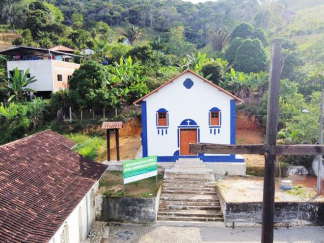 Capela Nossa Senhora das Graças, no Cocais: reformada e entregue à comunidade