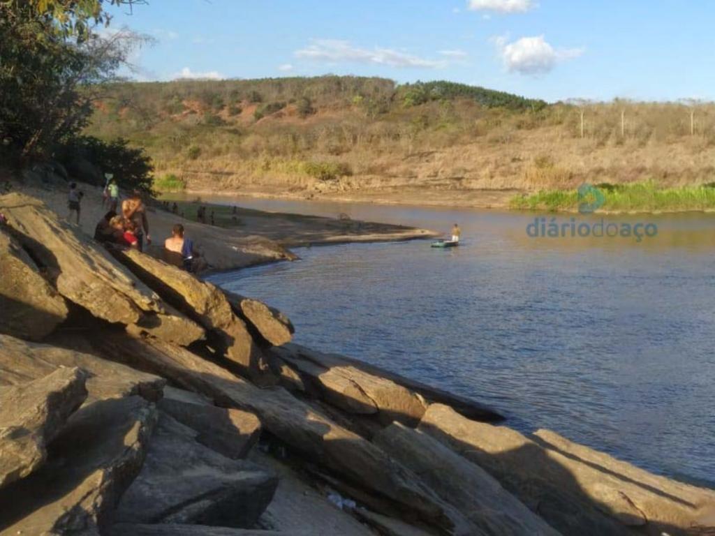 Afogamento aconteceu no fim da tarde deste domingo no trecho do rio Doce em Perpétuo Socorro (Cachoeira Escura)