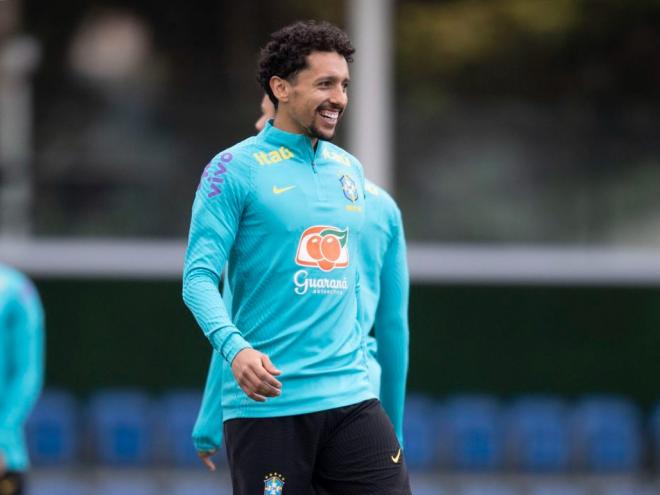 Marquinhos cumpriria suspensão contra a Argentina no jogo que foi suspenso 