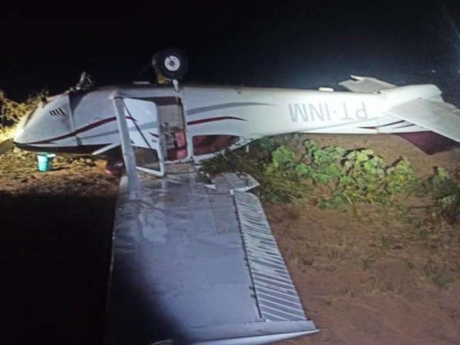 Aeronave de pequeno porte entrou no espaço aéreo sem autorização, vindo da Bolívia com uma carga de cocaína pura 