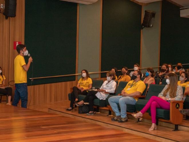 Ações de conscientização tiveram início na manhã desta quinta-feira, com palestra no auditório do Hospital Municipal