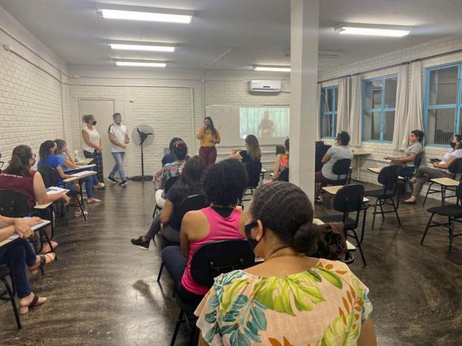 As ministrações são realizadas na Unidade Centro de Pesquisa, Formação e Avaliação Pedagógica, no Canaã