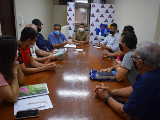 Detalhes do evento foram discutidos em reunião na prefeitura