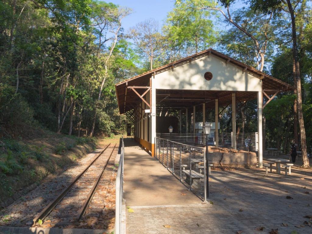 Restaurada, a Estação Pedra Mole virou atração turística, histórica e cultural na cidade
