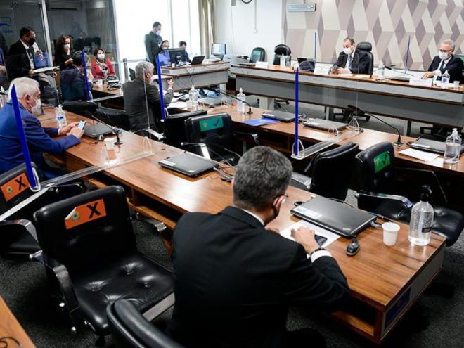 Reunião da CPI da Covid no Senado 