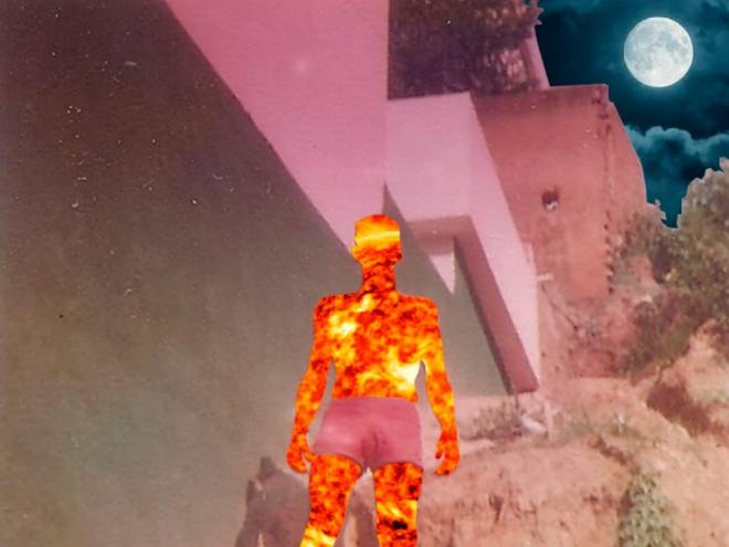 Um dos trabalhos que integram a exposição que acontece neste sábado