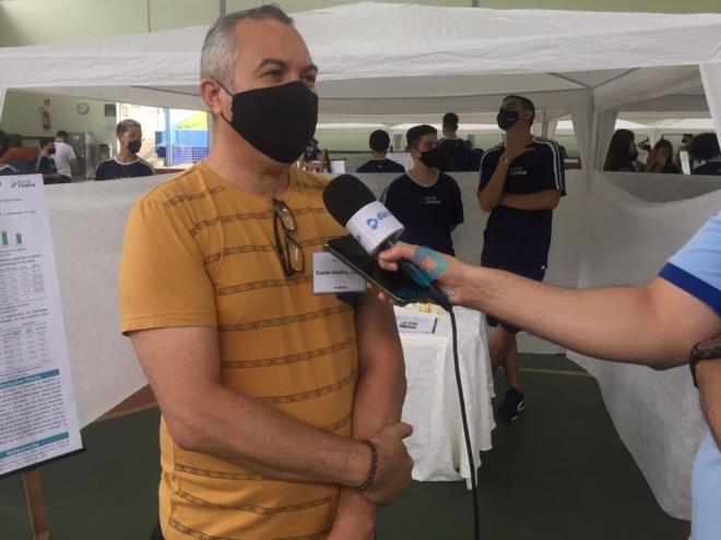 O avaliador externo Daniel Martins destacou que houve uma evolução dos trabalhos da jornada científica ao longo dos anos 