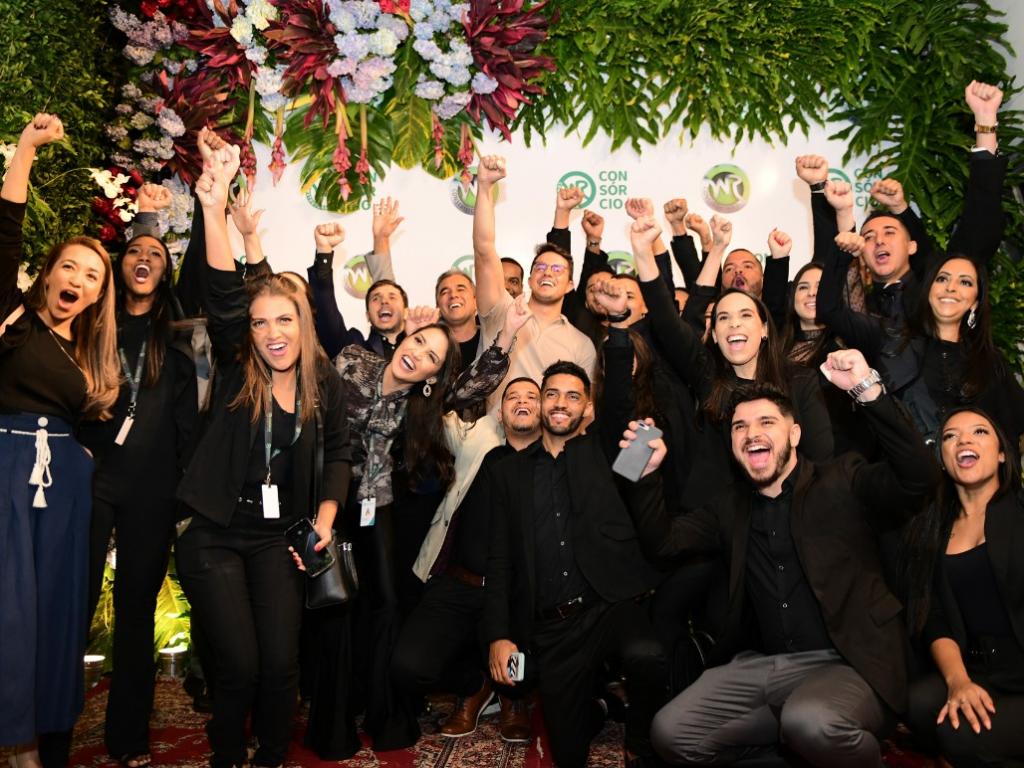 Os funcionários da WR também estiveram presentes ao evento