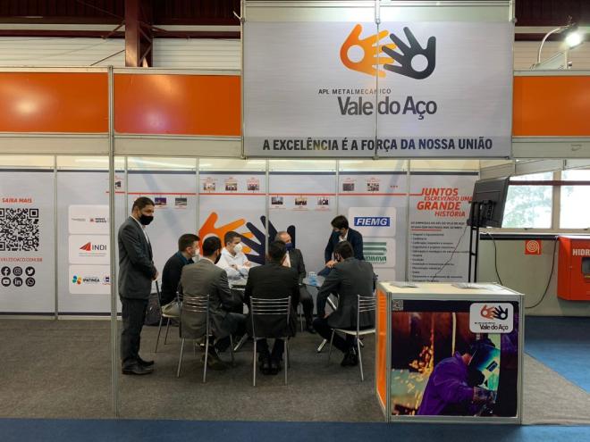 Vale do Aço é representado no evento por diversas empresas do setor metalomecânico