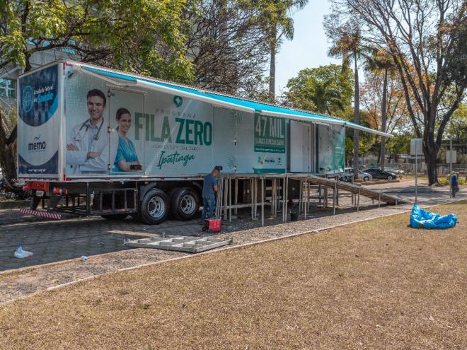 Carreta com equipamentos para exames de ultrassonografia começa atendimentos a partir desta sexta-feira na praça da Maçonaria, no Bethânia
