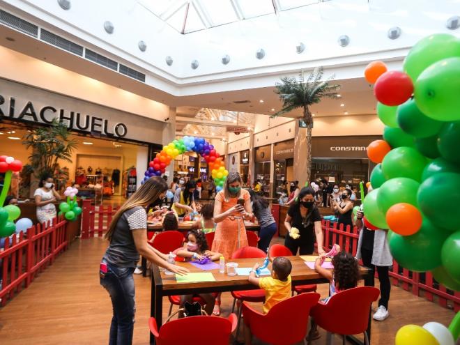 A programação especial do Shopping Vale do Aço voltada para as crianças vai do dia 12 ao dia 16 de outubro