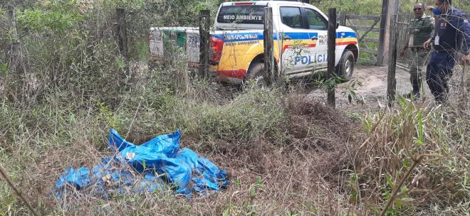Material foi encontrado em um sítio, na localidade de Paracatu, área rural de Antônio Dias. 