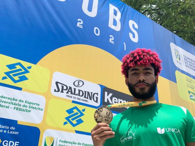 João Vitor Honorato representou a região nos Jogos disputados em Brasília
