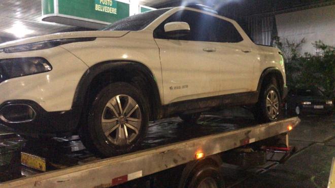 Fiat Toro Endurance tomada em um roubo em Duque de Caxias (RJ) seria desmontada em Coronel Fabriciano 