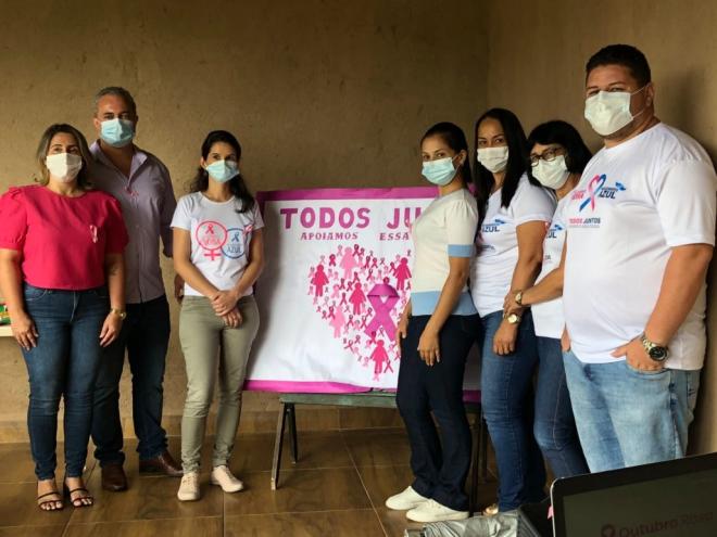 Diversas ações relacionadas ao Outubro Rosa foram realizadas em Joanésia  