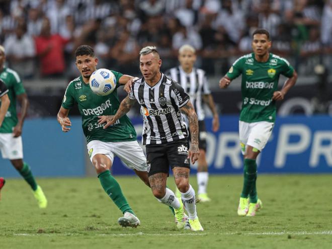 O Galo venceu o Cuiabá de virada, por 2 a 1