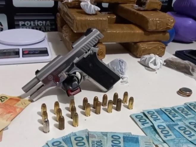 Nove pessoas foram detidas e são investigadas por envolvimento com o esquema do tráfico de drogas 