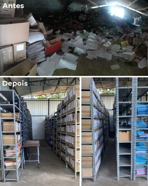 Já foram inventariadas aproximadamente 52 milhões de páginas de documentos públicos que deveriam estar organizados e disponíveis para consulta pela população 