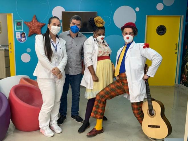 A atividade marca o retorno das visitas de forma presencial desde o início da pandemia