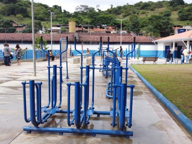 O investimento na praça foi de cerca de R$ 400 mil, em recursos próprios do município