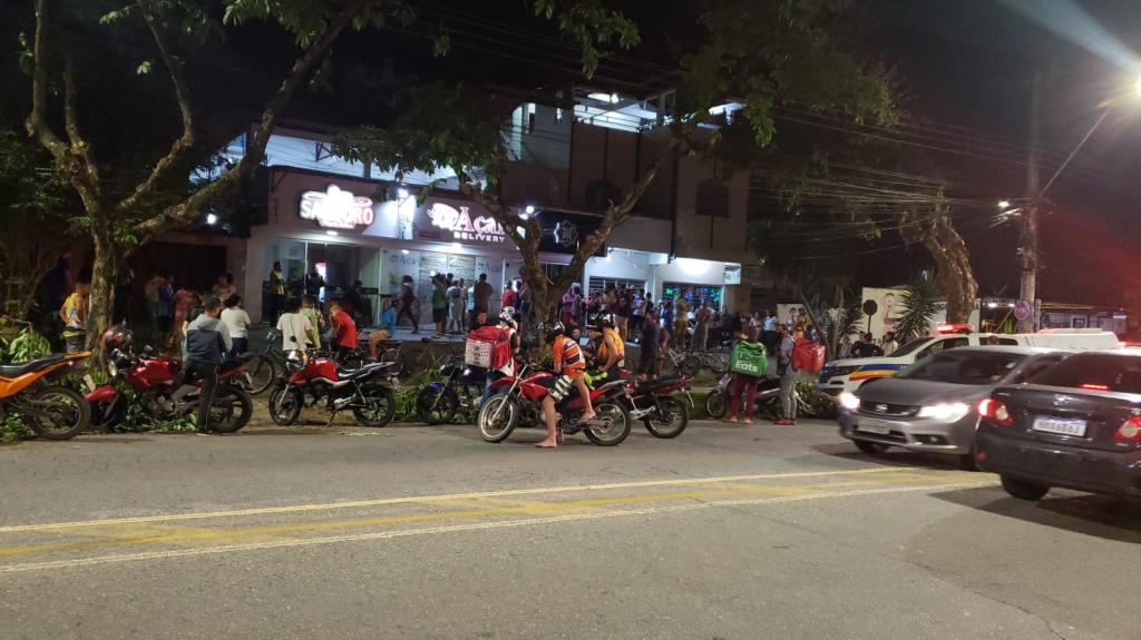 Crime foi registrado em um comércio da rua Crisântemo, no Esperança em Ipatinga
