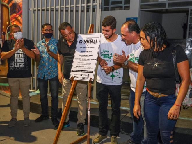 O prefeito Gustavo Nunes: ''Desde o início do mandato, a administração municipal sempre teve como meta investir com vigor no desenvolvimento da cultura local, que sabemos ser, tradicionalmente, muito vasta e rica, com muitos talentos a serem valorizados''